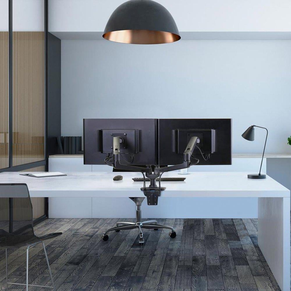 Ergotron LX Dual Side by Side Monitor Arm - Haworth Store