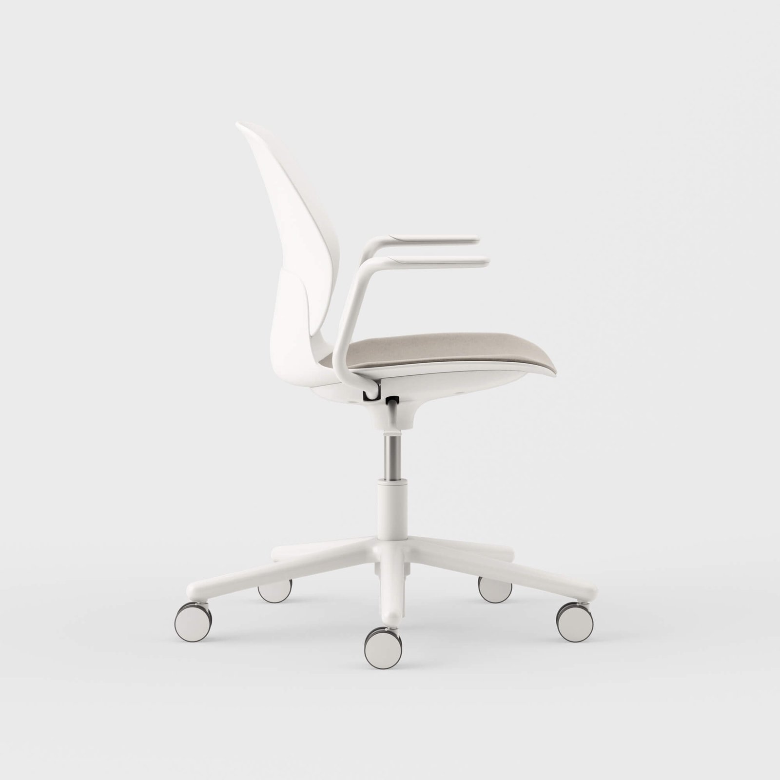 Maari Chair 5 Star Base with Upholstered Seat Haworth Store
