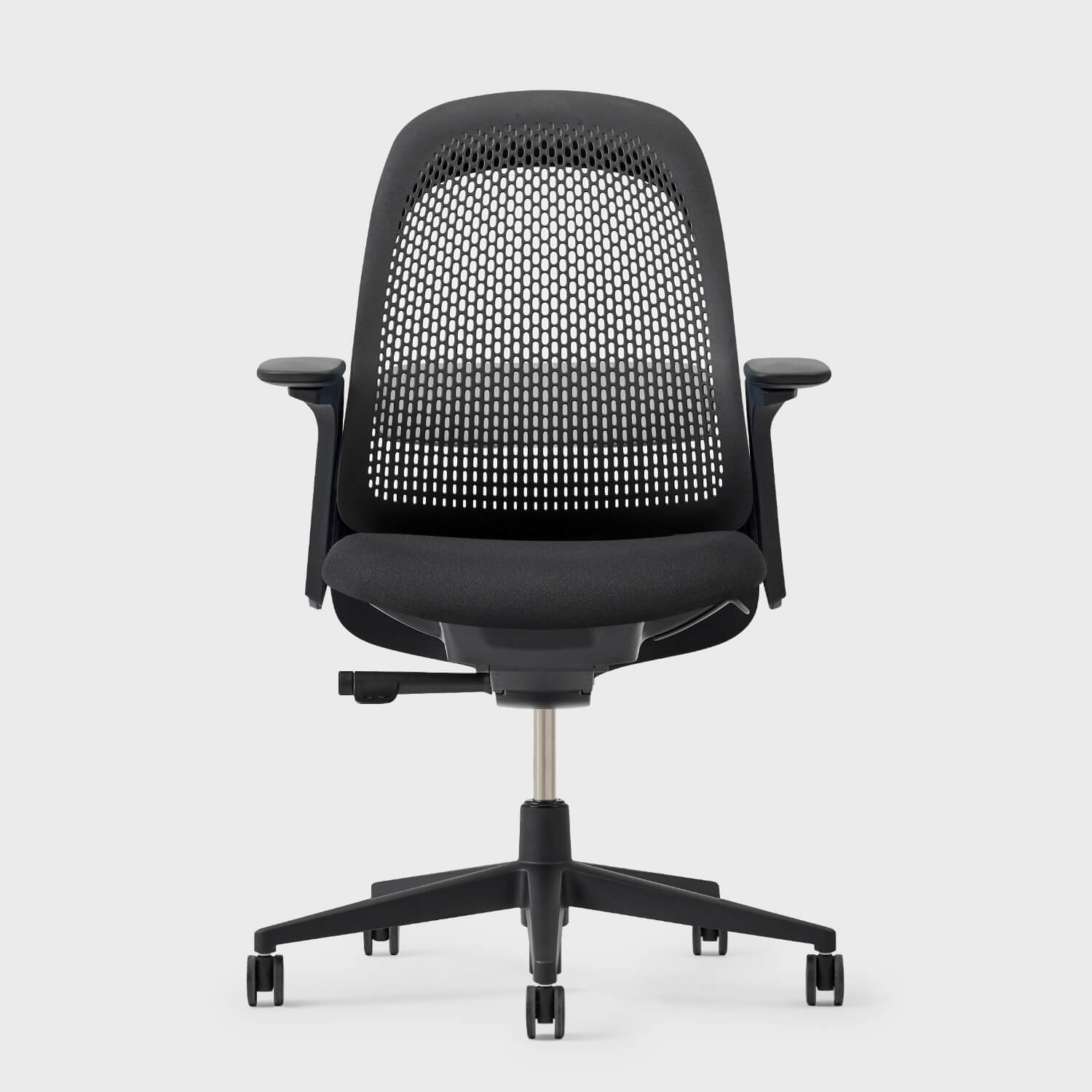 Breck Office Chair & Upside Sit-to-Stand Desk Set