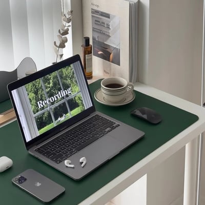 Enkel Studios Vegan Leather Desk Mat - 16