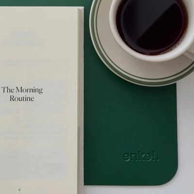 Enkel Studios Vegan Leather Desk Mat - 16