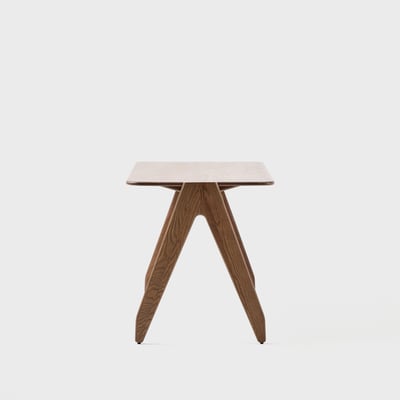 Asher Wood Desk - Walnut Stain (WD_WS)