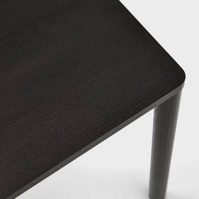 Holland Wood Desk - Charcoal Stain (WD_CS)