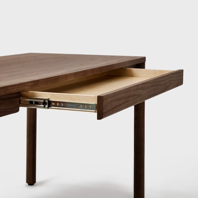 Holland Wood Desk - Walnut Stain (WD_WS)