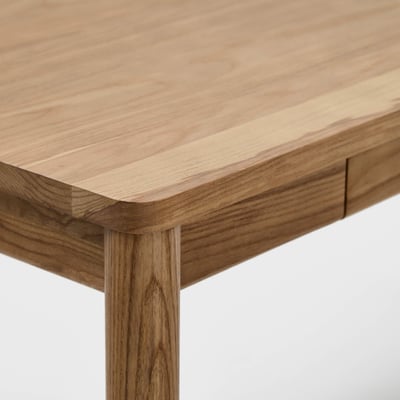 Holland Wood Desk - White Oak Stain (WD_WO)