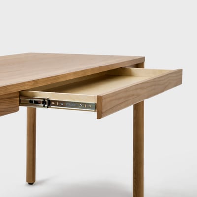 Holland Wood Desk - White Oak Stain (WD_WO)