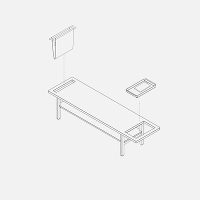 Artifox Bench - White Oak (AF-WO)