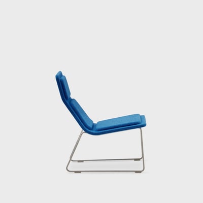 Low Pad Chair - Blue (GU-733)