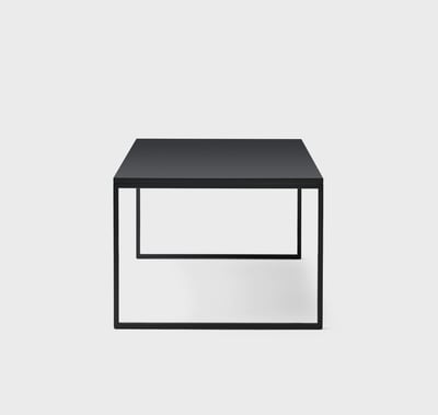 Fronzoni '64 Table - Matte Anthracite (6R-48)