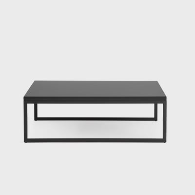 Fronzoni '64 Coffee Table - Matte Anthracite (6R-48)