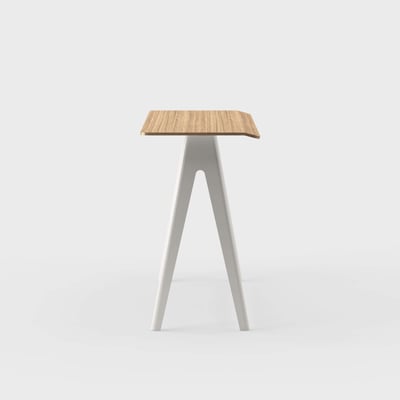 Immerse Ledge Table - Landmark (H-KM) / Smooth Plaster (TR-PLS)