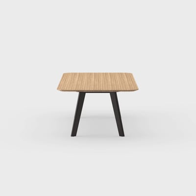 Immerse Rectangle Table - 48 x 96 / Landmark (H-KM) / Black (TR-K)