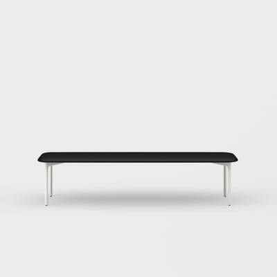 Sprig Coffee Table - Black (PW-F) / Smooth Plaster (TR-PLS)