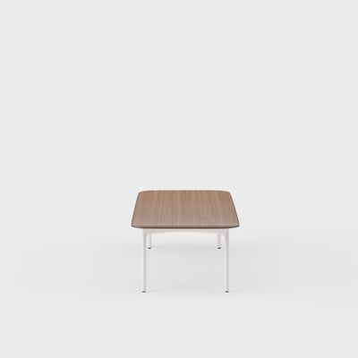 Sprig Coffee Table - Walnut (VH-W35) / Smooth Plaster (TR-PLS)