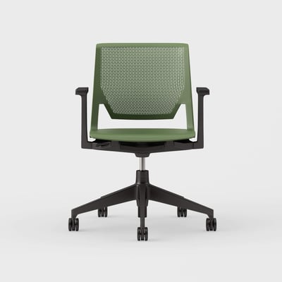 Very Conference Chair - Kale (TR-KL) / Black (TR-F) / Hard