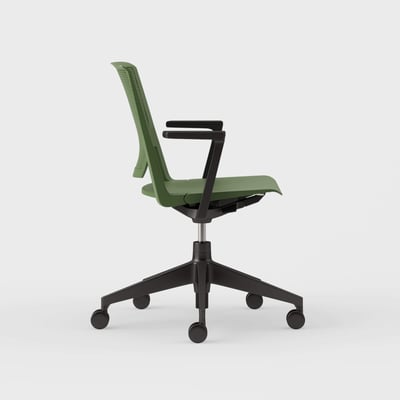 Very Conference Chair - Kale (TR-KL) / Black (TR-F) / Hard