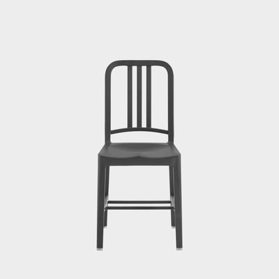 111 Navy Chair - Charcoal (EPT-4)