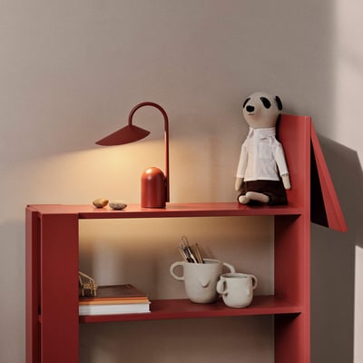 Arum Portable Lamp - Oxide Red (FRL-OR)