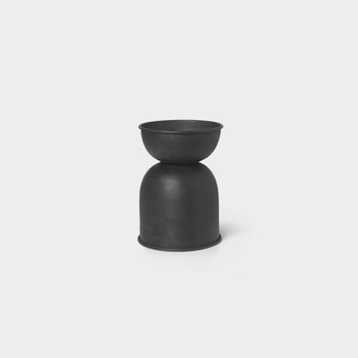 Hourglass Planter - Extra-Small / Black (FRL-BK)