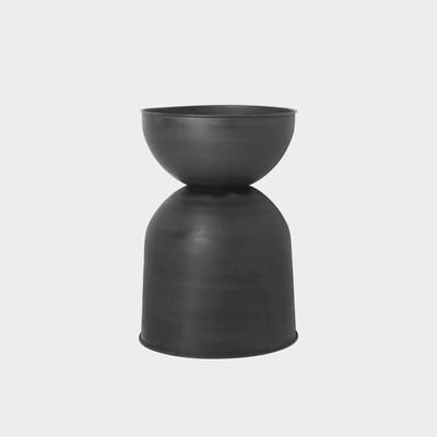 Hourglass Planter - Large / Black (FRL-BK)