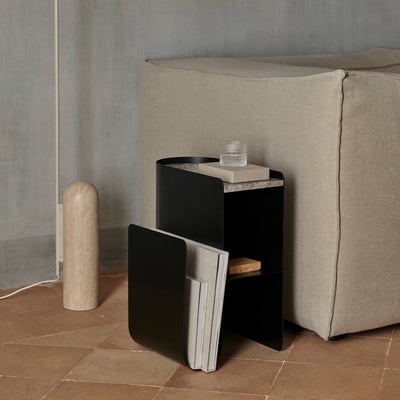 Vault Side Table - Black (FRL-BK)