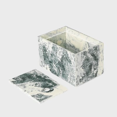 Mist Box - Small / Emerald Off White (FRL-OW)