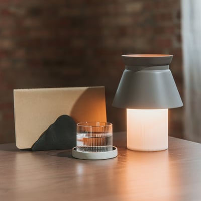 Luna Compact Table Lamp - Forest (GT-FS)