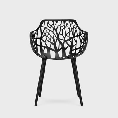 Forest Chair - Black (J_BK) / Armchair
