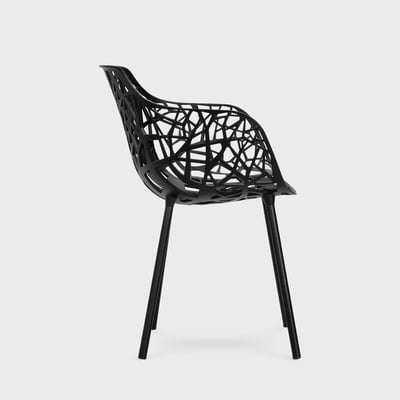 Forest Chair - Black (J_BK) / Armchair