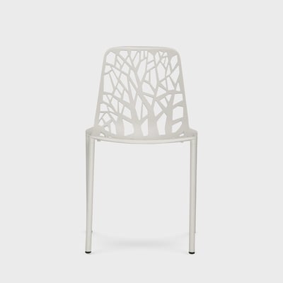 Forest Chair - Powder Grey (J_PG) / Side Chair