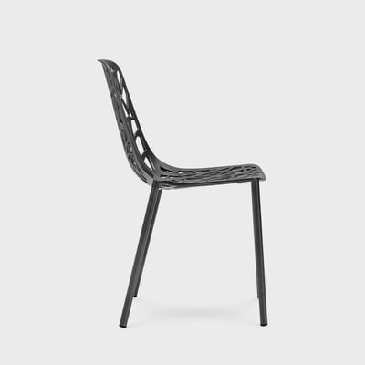 Forest Chair - Metallic Grey (J_MG) / Side Chair