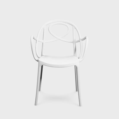 Sketch Chair - White (J_WT) / Armchair