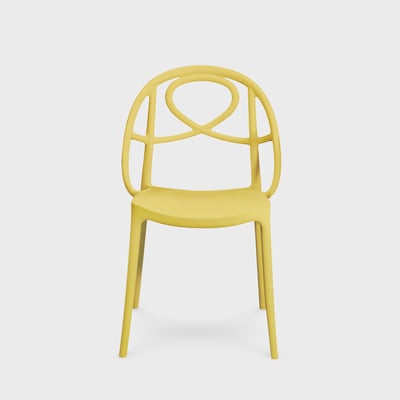 Sketch Chair - Ocre (J_OC) / Side Chair