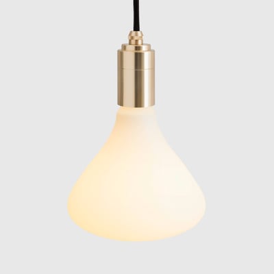Frosted Plug-in Pendant - Brass (TL_BRAS) / Noma
