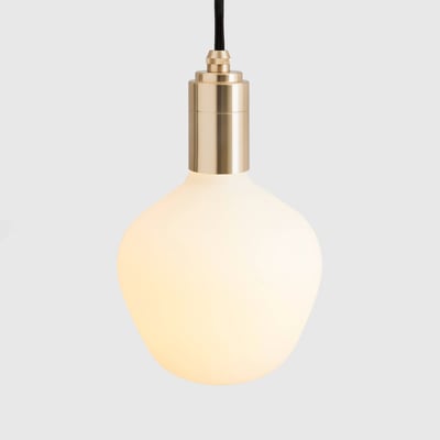 Frosted Plug-in Pendant - Brass (TL_BRAS) / Enno