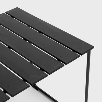 Ocean Outdoor Dining Table - Black (MO_BK) / 2-Person