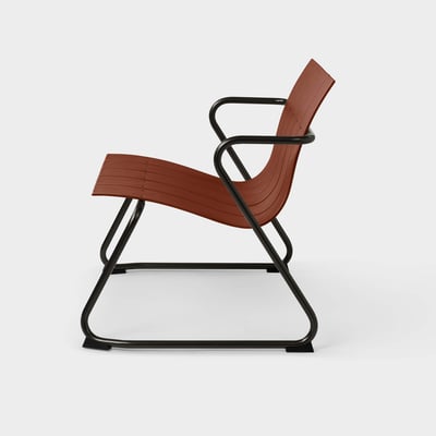 Ocean Outdoor Lounge Chair - Burnt Red (MO_BR)