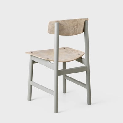 Conscious Chair 3162 - Wood Waste Grey with Beech (M_WWG)