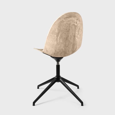 Eternity Swivel Chair - Coffee Waste Light (M_CWL) / Black (TR-F) / Glides