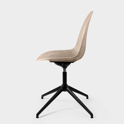 Eternity Swivel Chair - Coffee Waste Light (M_CWL) / Black (TR-F) / Glides