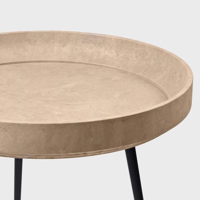 Eco Bowl Table - Coffee Waste Light (M_CWL)