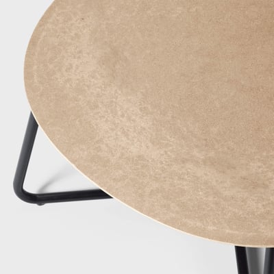 Lily Side Table - Coffee Waste Light (M_CWL) / Small