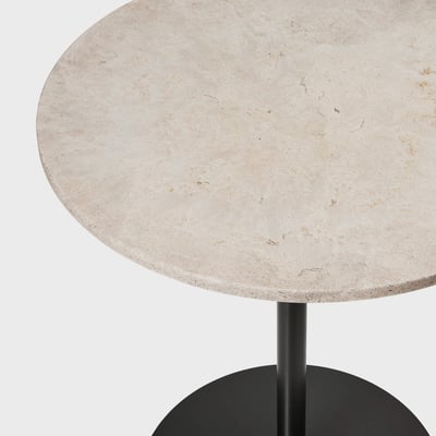 Mater Café Table - Wood Waste Grey (M_WWG) / Round