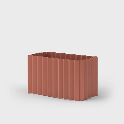 Tess Planter - Short Rectangle / Terra Cotta (S-TC)