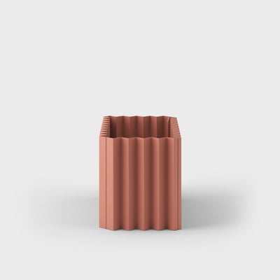 Tess Planter - Short Rectangle / Terra Cotta (S-TC)