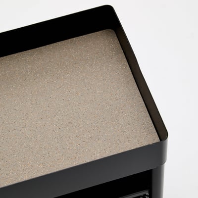 Nomad Storage Cart - Charcoal (TR_K) / With Casters