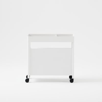 Nomad Storage Cart - Smooth Plaster (TR_PLS) / With Casters
