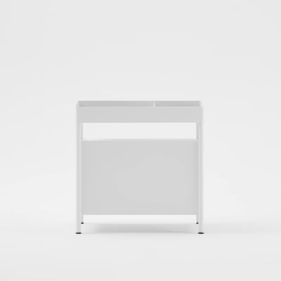 Nomad Storage Cart - Smooth Plaster (TR_PLS) / No Casters