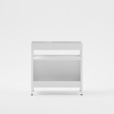 Nomad Storage Cart - Smooth Plaster (TR_PLS) / No Casters