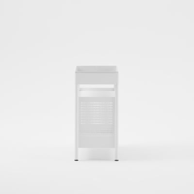 Nomad Storage Cart - Smooth Plaster (TR_PLS) / No Casters